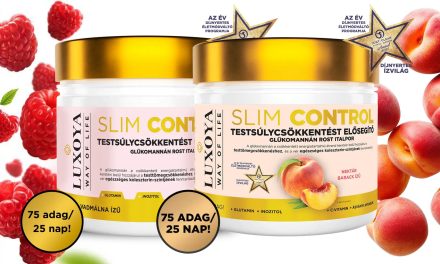 Luxoya Slim Control – Testsúlycsökkentést elősegítő glükomannán rost italpor
